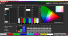 Espace couleur (Espace couleur cible : sRGB, Profil : Normal, Standard)