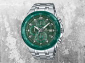 L'Edifice EFR-539DE-3A (photo) et deux autres modèles EFR-539DE de Casio ont été lancés. (Source de l'image : Casio)