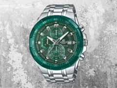 L&#039;Edifice EFR-539DE-3A (photo) et deux autres modèles EFR-539DE de Casio ont été lancés. (Source de l&#039;image : Casio)
