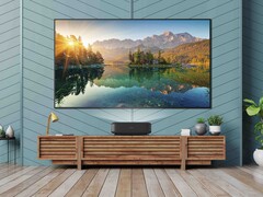 Le projecteur Epson EpiqVision LS650 est doté d'un rapport de projection ultra-court. (Source de l'image : Epson)