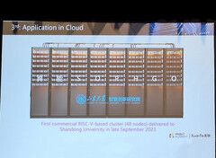 Serveur en nuage d&#039;Alibaba à 3 072 cœurs basés sur RISC-V (Source de l&#039;image : Agam Shah)