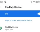 Google pourrait être sur le point d'améliorer Find My Device. (Source : XDA)