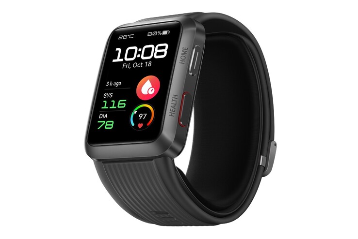 La Huawei Watch D peut mesurer la tension artérielle. (Source de l'image : Huawei)