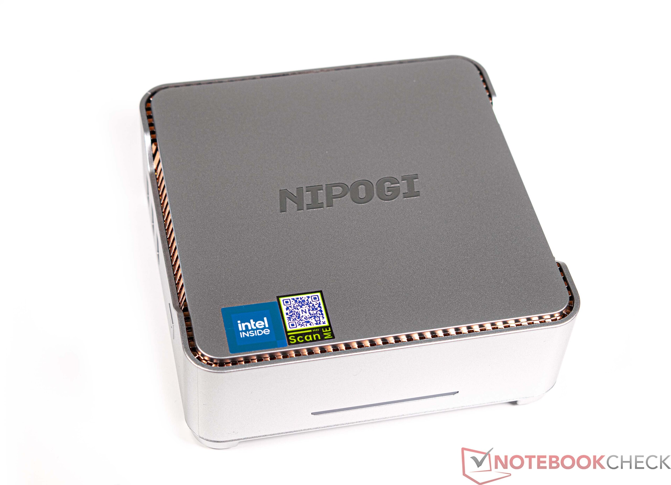NiPoGi Mini PC 8 Go DDR4 / 256 Go SSD, Alder Lake N95 (jusqu'à 3.4GHz)