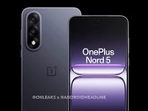 Le OnePlus Nord 5 bénéficie d'un tout nouveau design et d'un appareil photo en forme de pilule (Image source : @OnLeaks / Android Headlines)