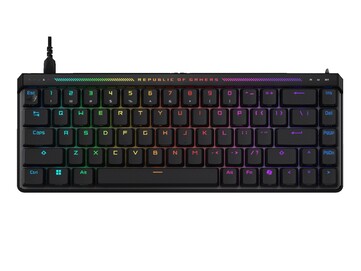 Le ROG Falchion Ace HFX original en noir. (Source de l'image : Asus)