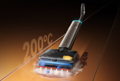 Le nouveau Dreame T16 Pro Steam utilise la stérilisation à la vapeur à 200°C.