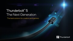 Thunberbolt 5.0 fera son apparition sur les ordinateurs portables Intel début 2024 (image via Intel)