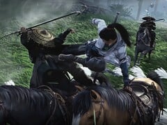 Les PNJ de Where Winds Meet peuvent être manipulés à l&#039;aide d&#039;émotes entre parenthèses. (Source de l&#039;image : Steam)