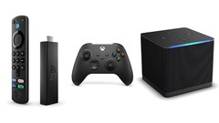 Les propriétaires du Fire TV Stick 4K Max (1ère génération) et du Fire TV Cube (3ème génération) peuvent désormais installer l'application Xbox pour jouer dans le cloud. (Source de l'image : Amazon et Xbox - édité)