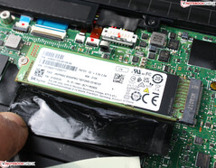 Le stockage SSD se fait au format M.2 2260
