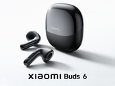 Le Xiaomi Buds 6 dans l'une de ses trois couleurs de lancement.