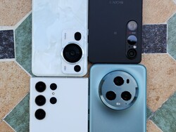 Les meilleurs smartphones photographiques de 2023 passés en revue. Échantillons de test fournis par Huawei Allemagne, Honor Allemagne et Sony Allemagne.