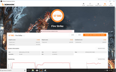 MSI GT63 Titan 8RG-046 - 3DMark Fire Strike.