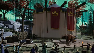 Photo : une capture d’écran du jeu *A Juggler’s Tale*.