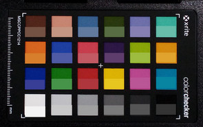 Gigaset GS100 - ColorChecker : la couleur de référence est située dans la partie inférieure de chaque bloc.