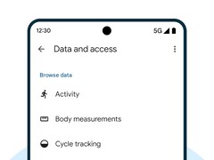L'application Health Connect de Google (photo) pourrait bientôt permettre de suivre la consommation de nicotine et d'alcool. (Source de l'image : Google)