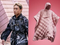 La collection de mode conceptuelle de Lenovo intègre des étuis pour tablettes dans des vêtements qui attirent l'attention. (Image : Lenovo)