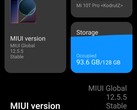 MIUI Global 12.5.5 Stable n'est pas l'Enhanced Edition mais résout quelques bugs (Source : Own)