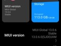 MIUI 13.0.6 sur Xiaomi Mi 10T Pro détails (Source : Own)