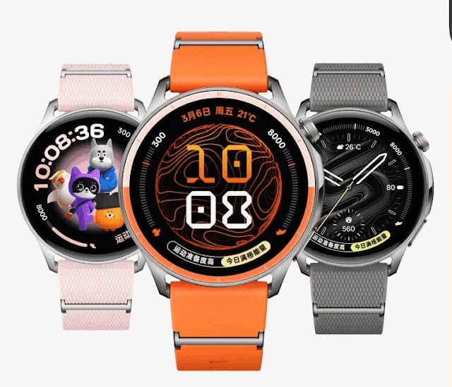 Couleurs disponibles pour la Watch S2.