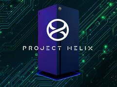 Maquette de la console Xbox « Project Helix » présentée