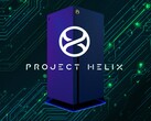 Maquette de la console Xbox « Project Helix » présentée