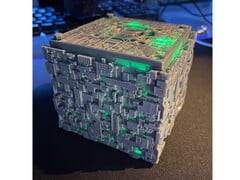 L&#039;étui Borg Cube pour le Raspberry Pi 4 est certainement l&#039;un des étuis les plus créatifs pour l&#039;ordinateur monocarte (Image : Nathan/MyMiniFactory)
