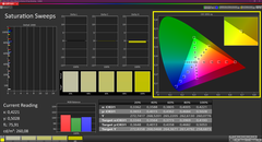 Saturation (calibrée)