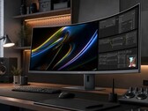 L'écran de jeu HKC Apocalypse 43H180C présente un format d'image 24:9 et une résolution 5k2k+. 