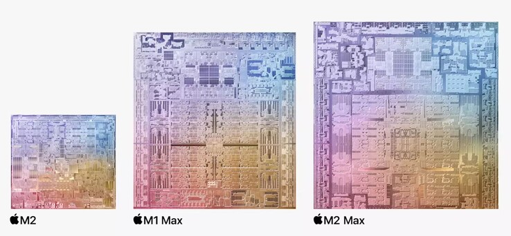 Apple M2 &amp; M1 Max &amp; M2 Max (Source : Apple)