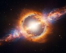 Représentation artistique d'une supernova. (Source de l'image : CharlVera - Pixabay)