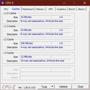ThinkPad P73 - CPU-Z : caches.