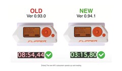 Comparatif NFC sur Flipper Zero (Source d'image : Flipper)