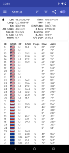 Systèmes satellitaires pris en charge