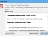 Vivaldi 4.0 est maintenant disponible avec les principales fonctionnalités de la version bêta : Courriel, calendrier, lecteur de flux (Source : Own)