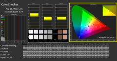 CalMAN ColorChecker - étalonné