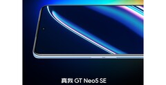 L&#039;écran du GT Neo5 SE. (Source : Realme)