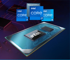 Le Core i7-1195G7 d&#039;Intel supplantera le Core i7-1185G7 avec des gains de performance décents. (Image Source : Intel)