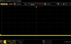 Pas de PWM (luminosité 0/10)