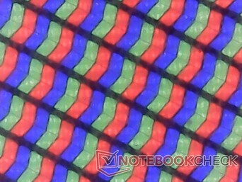 Pixels RVB nets avec une granulation minimale malgré la couche mate