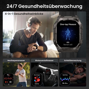 Des capteurs optiques sont embarqués (Image source : Kospet)