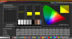 CalMAN - Color Checker (calibré)