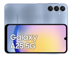 Selon les rumeurs, le Galaxy A25 5G serait disponible avec une capacité de stockage extensible pouvant atteindre 256 Go. (Source de l'image : @MysteryLupin)