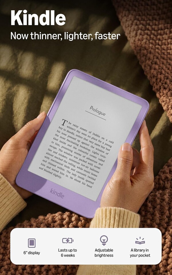 Les nouvelles liseuses Kindle sont dotées d’un écran affleurant.