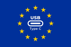 L'UE exigera que la plupart des appareils électroniques soient équipés d'un système de chargement USB-C d'ici au 28 décembre 2024. (Image via Wikicommons avec modifications)