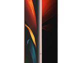 Le Samsung Galaxy Z Fold2 5G est très élégant et impressionne par sa flexibilité grâce à sa nouvelle charnière. (Source de l'image : Samsung)