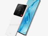 Le Xiaomi 12 Ultra pourrait être dépourvu du logo Leica rouge, montré dans les rendus de CAO qui ont fuité. (Image source : @OnLeaks &amp; Zouton)