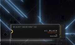 Le SSD le plus rapide de Sandisk : le WD_Black SN8100 (Bildquelle : Sandisk)