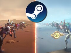 Warborne : Above Ashes ne nécessite pas de longues séances d&#039;entraînement et s&#039;appuie plutôt sur des batailles de masse et une réinitialisation mensuelle. (Source de l&#039;image : Steam)